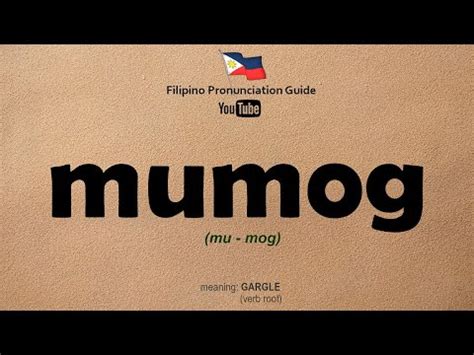 mog in tagalog|Mumog in English: Definition of the Tagalog word mumog.